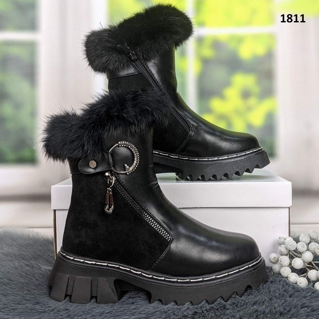 Черевики зимові для дівчинки підліткові Kimboo