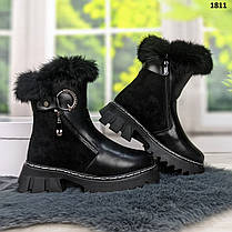 Черевики зимові для дівчинки підліткові Kimboo, фото 2