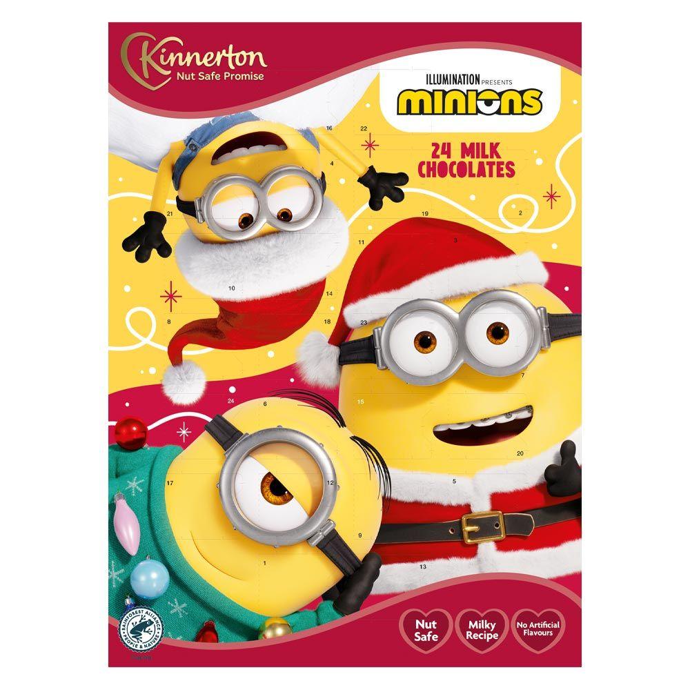 Адвент Календар Kinnerton Minions Red Advent Calendar 40g