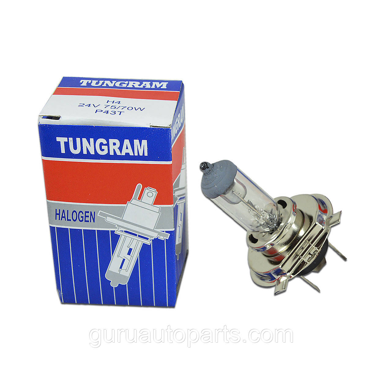 Вантажівка H4 24V 75/70W P43t Лампа TUNGRAM Strong Ligt