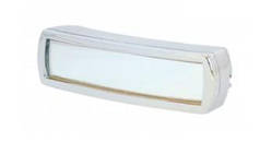 Дзеркало допоміжне зовнішнє автомобільне. Накладне дзеркало для сліпих зон.Хром 12*4 см KM-1654