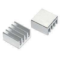 Радіатор для пам'яті та світлодіодів 9x9x5мм з самоклейною підкладкою