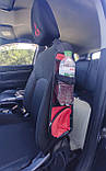 Органайзер на сидіння в автомобіль. Кінг червоний, фото 4