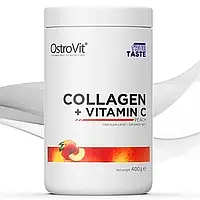 Коллаген Ostrovit Collagen + Vitamin C 400 гр pineapple