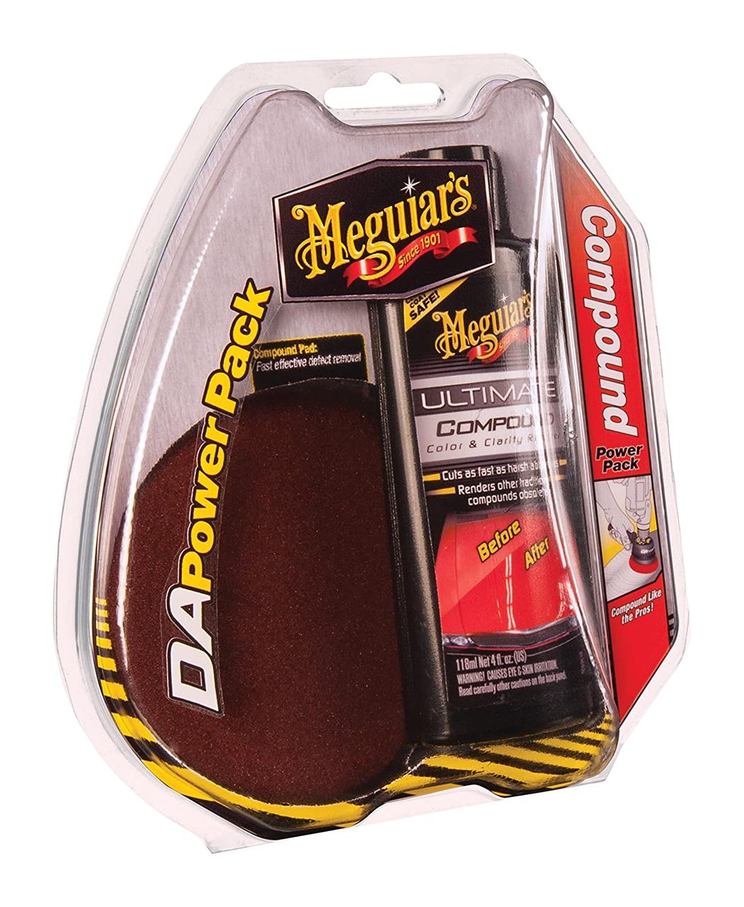 Набір для абразивної поліровки кузова - Meguiar's DA Compound Power Pack (G3501INT)