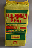 Торф верховий "Lithuanian peat" 5.5-6.5 Ph фр. 0-10 мм 250 л, фото 2