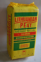 Торф верховий "Lithuanian peat" 5.5-6.5 Ph фр. 0-10 мм 250 л, фото 2