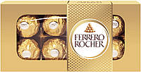 Шоколадные конфеты Ferrero Rocher, 100 г, 8 шт/ящ