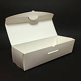 Коробка для хот-дога 230х80х62 мм біла (100шт), фото 3