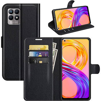 Чохол-книжка Litchie Wallet для Realme 8i Black