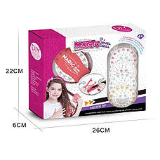 Magic Jewel Drill Diy Інтерактивна зачіска для дівчаток Краса Play Set Toy Braider Kits Make Up Girl, фото 4
