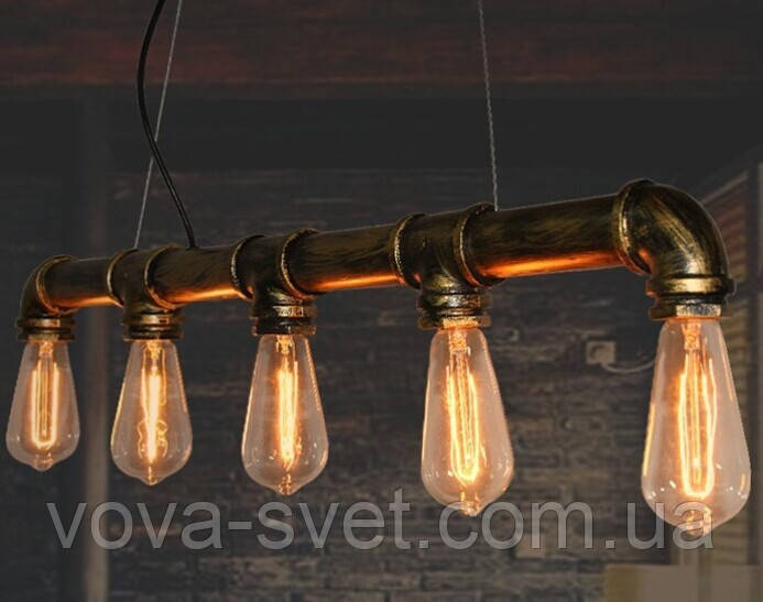 Светильник loft Vintage Industrial (водопровод) - фото 3 - id-p277319060