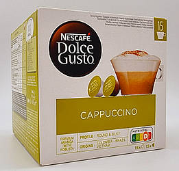 Кава в капсулах Nescafe Dolce Gusto Cappuccino XL 30 шт. (15 порцій)