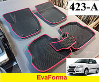 3D коврики EvaForma на Skoda Fabia 2 '07-14, 3D коврики EVA