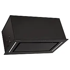 Витяжка вбудовувана кухонна ELEYUS GEMINI 1200 LED 52 BL (чорна)