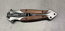 Ніж Boker Magnum Starfighter XL (06RY069), чорний колір, сталь 440А, складаний ніж для військових*, фото 5