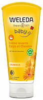 Детский очищающий крем с календулой для купания - Weleda Baby Crème Lavante Calendula 200ml