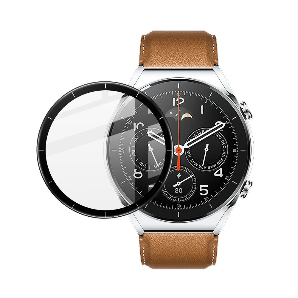 Захисна плівка з рамкою для смарт годинника Xiaomi Watch S3 (1 шт.)