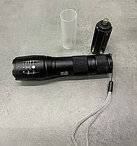 Ліхтар кишеньковий Skif Outdoor Focus I (HQ-118), 3 х ААА або акумулятор 18650, фокусування, туристичний, фото 2