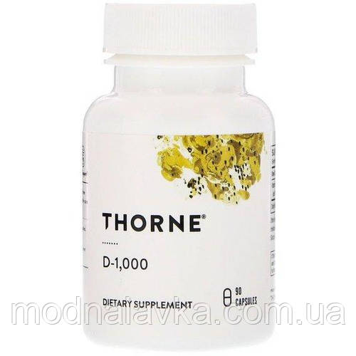 Витамин D Thorne Research D-1000 90 Caps, 7519322 - 237 (ID#2402307908 ...
