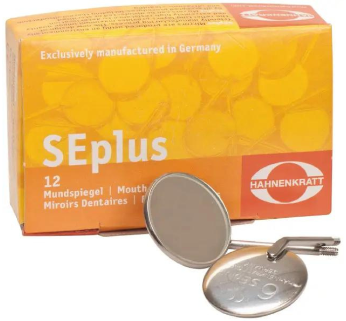 Дзеркало стоматологічне SEplus ТМ Hahnenkratt №5 (24 мм) Збільшуюче, фото 1