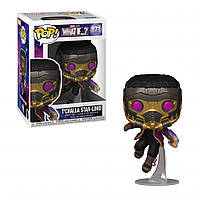 Фигурка Funko Pop Фанко Поп Что, если ? Т'Чалла Звездный Лорд What If...? T'Challa Star Lord 10 см №871 KSv