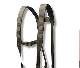 Лямки для РПС підтяжки для пояса розвантаження тактичні військові з евакуаційною ручкою і системою Моллі