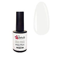 Моделювальний гель для нарощування Euro Fiber Gel Nails Molekula Pale Milk 12 мл