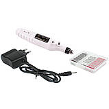 Стартовий набір для манікюру та педикюру лампа для нігтів Sun One 48W Фрезa ручка база топ і гель-лак milano, фото 4