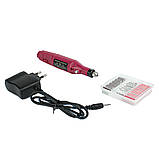 Фрезер для манікюру фрезер міні ручка 9W 20000об манікюрний фрезер для манікюру вдома, фото 3