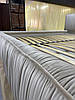 Двоспальне ліжко м'яке софт на подіумі MeBelle PUFFIE 180х200 см, стиль зефірка, світло-бежевий велюр, фото 5