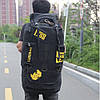 Рюкзак туристичний на 100 л XF1066, 82х40х27 см, Чорний / Тактичний рюкзак армійський / Рюкзак в похід, фото 4