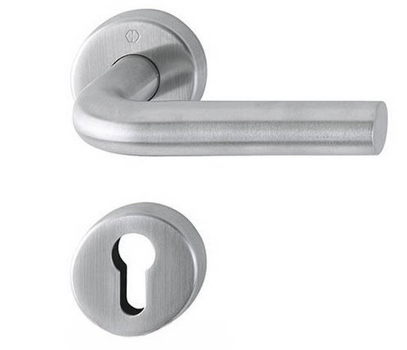 Купить Дверные ручки Hoppe BONN PC 10719836 нержавеющая сталь матовая ...