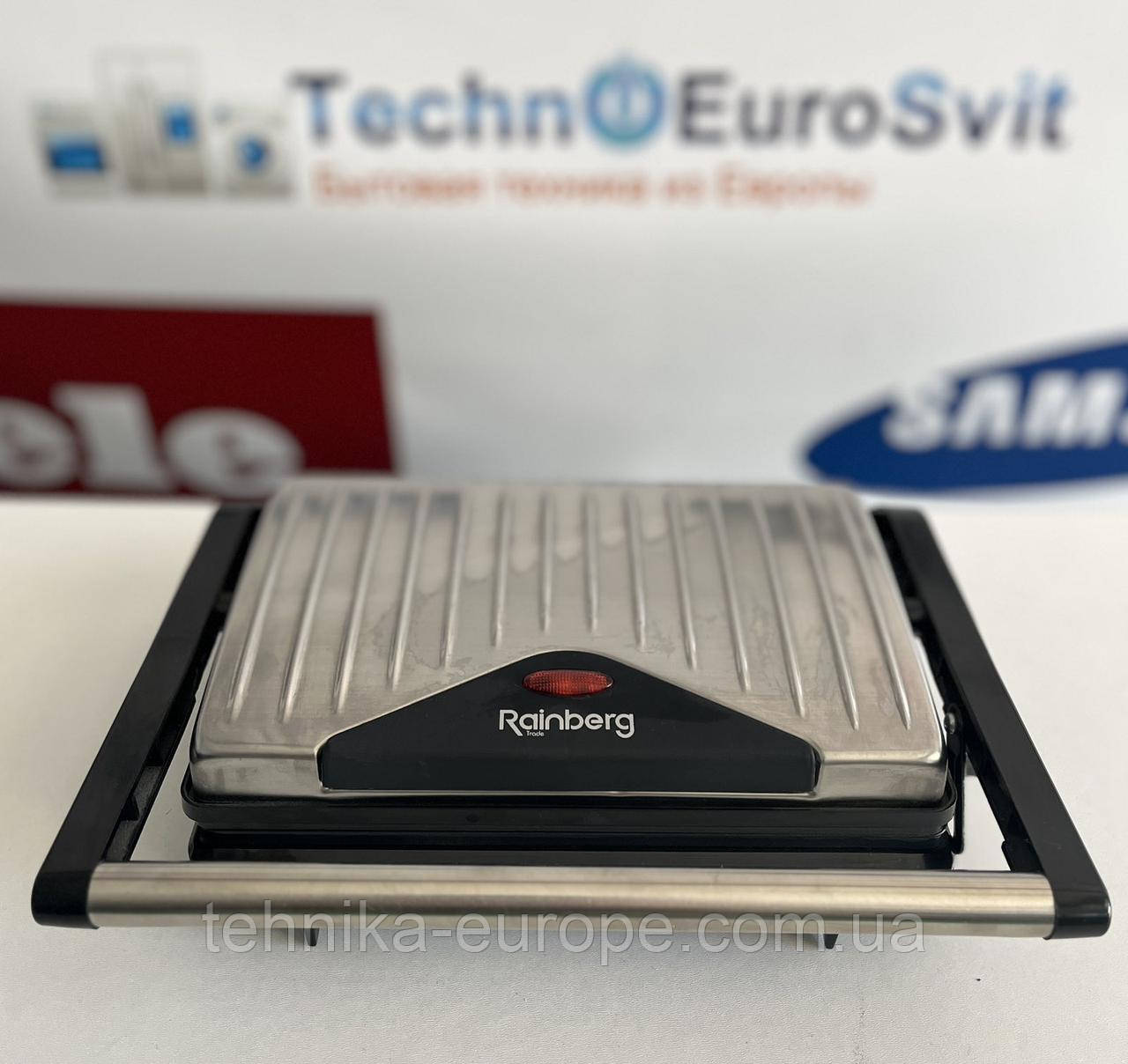 Гриль контактний сендвічниця бутербродниця Rainberg RB-5401, фото 1