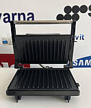 Гриль контактний сендвічниця бутербродниця Rainberg RB-5401, фото 2