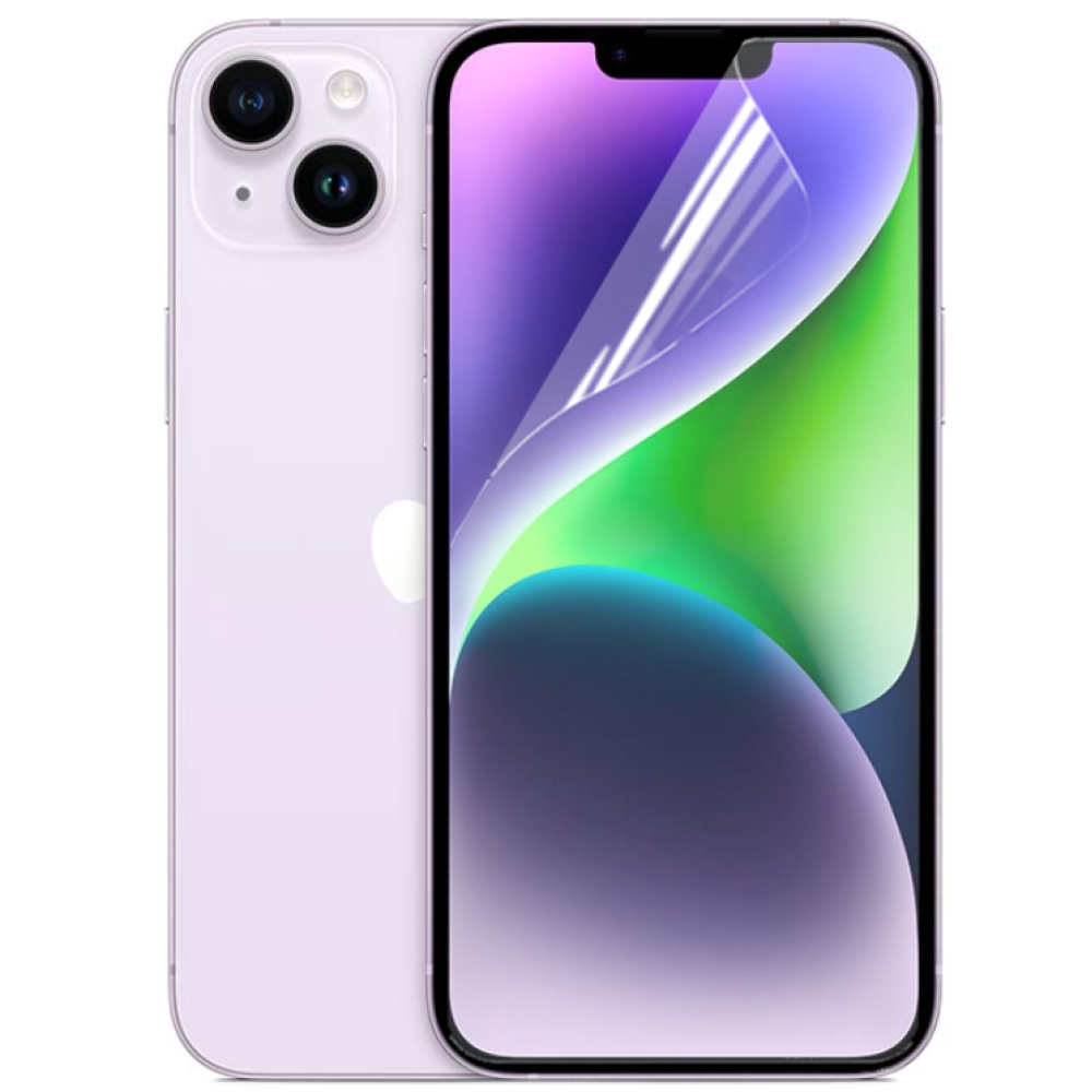 Протиударна гідрогелева плівка Hydrogel Film для Apple iPhone 14 Plus, Transparent