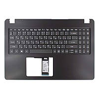 Корпус верхняя крышка для Acer Extensa EX215-51 EX215-51K, RU/UA, (Black, топкейс, с клавиатурой, без тачпада,