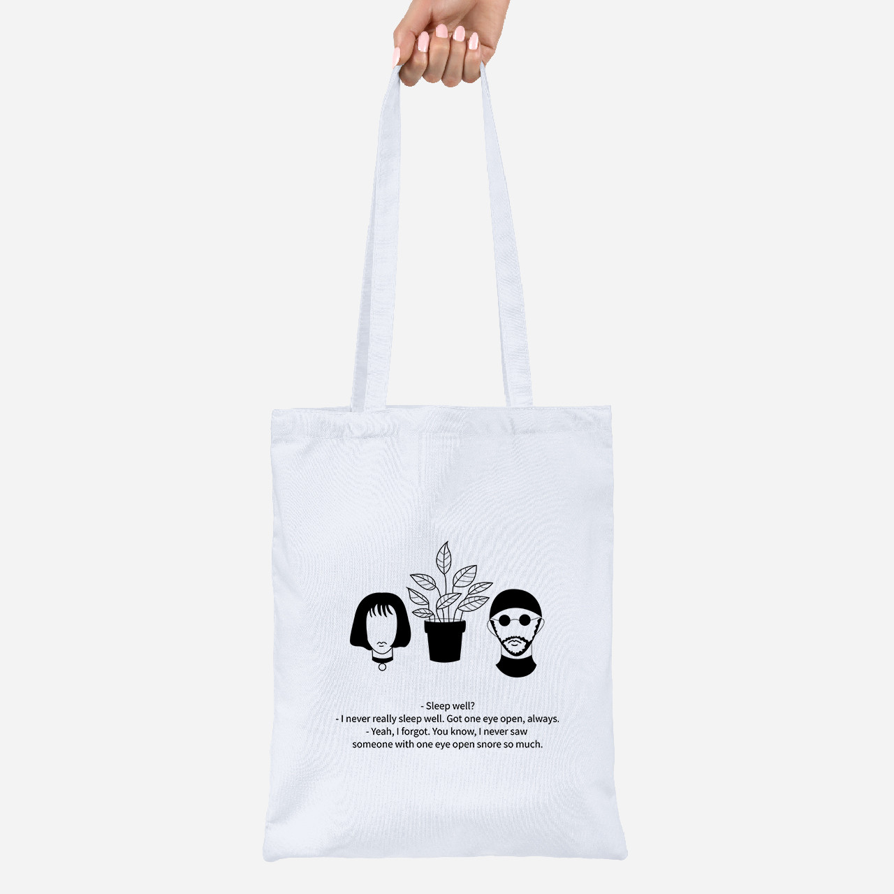 Еко-сумка шоппер Lite Леон кілер (Leon)