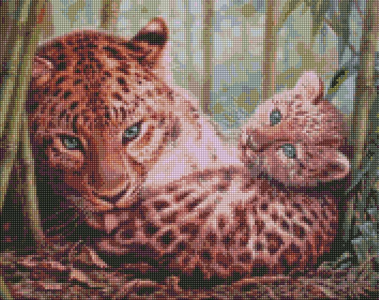 Алмазна мозаїка AMO7277 Ніжність ©Сергій Лобач, 40x50см Ideyka на підрамнику