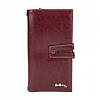 Жіночий гаманець-портмоне з екошкіри (20х10х3,5 см) Baellerry N1632 Women Long, Бордовий / Клатч на кнопці, фото 4