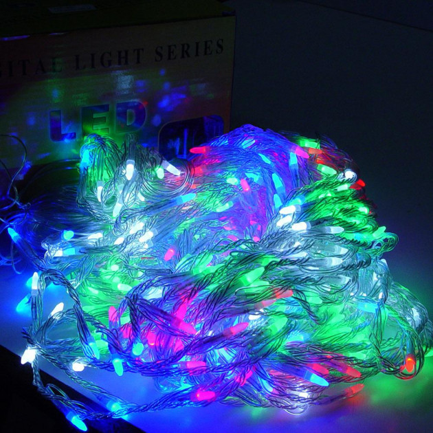 Гірлянда Xmas Водоспад 3902 480-M, 3x3 м, мультиколір