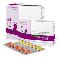 Рекомендується жінкам зі зниженою фертильністю, із синдромом полікістозу яєчників Профертіл жіночий 84 таблетки + 84 капсули