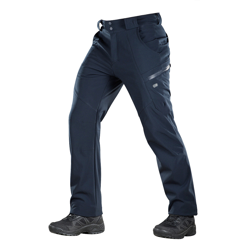 Штани зимові M-Tac Soft Shell Dark Navy Blue 20306015