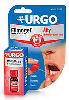От афты и мелких ран во рту - это жидкий заживляющий пластырь,Урго (Urgo Filmogel) 6 мл
