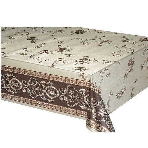 Купить Клеенка на стол в рулоне с принтом на тканевой основе Stenson MA ...