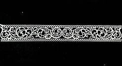 Акрилове мереживо 5х36 см АК-005