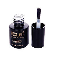 Гель-лак для нігтів манікюру 7мл Розалінда, шелак, 45 темно-сірий
