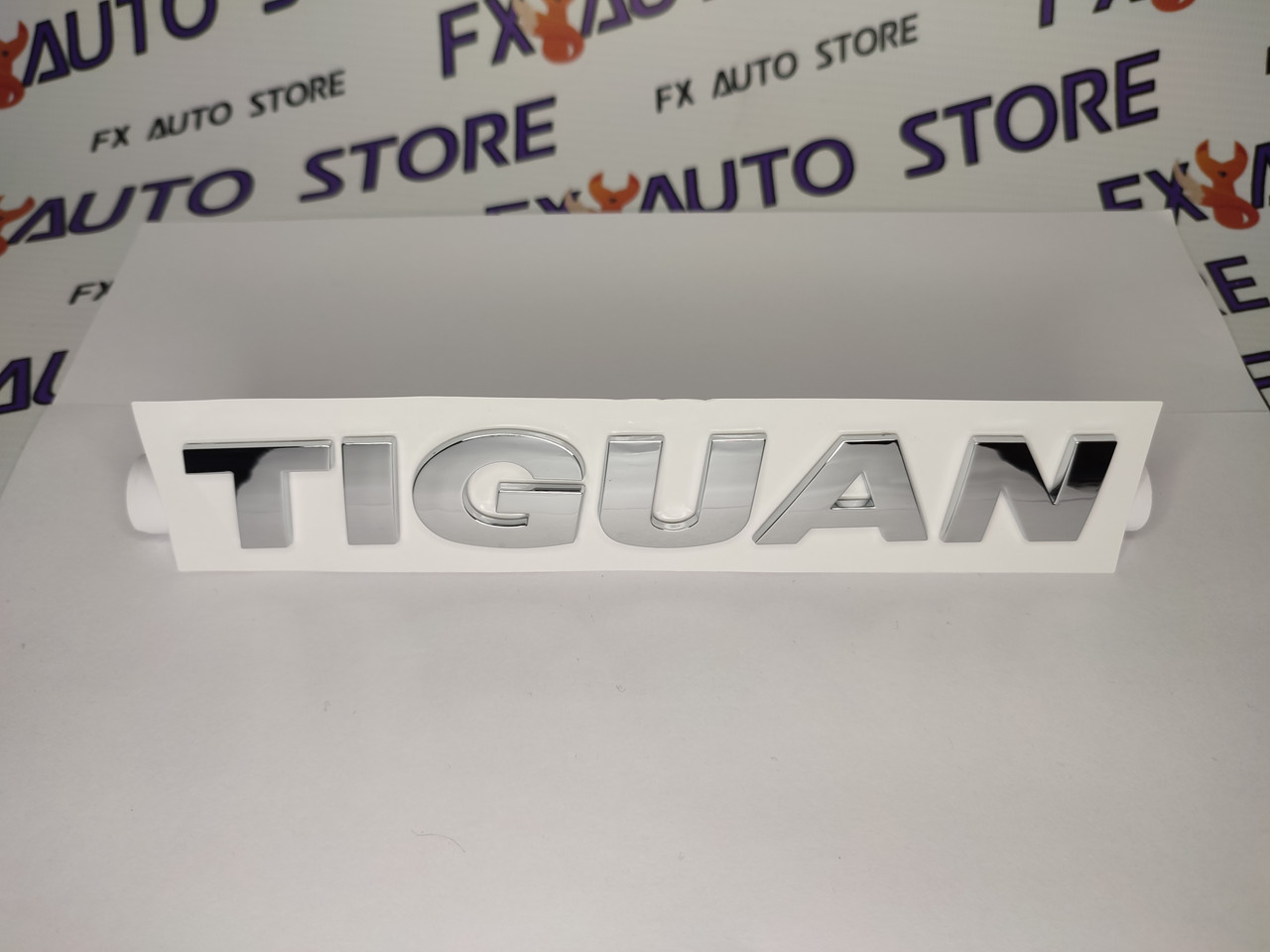 Емблема Логотип шильдик TIGUAN Хромована 185х25 мм для Volkswagen