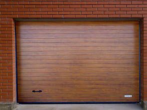 Гаражні секційні ворота 3000*2200 серії PRESTIGE виробництва Алютех, фото 2