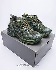 Eur35-46 Balenciaga Runner Green зелені чоловічі кросівки Баленсіага Раннер